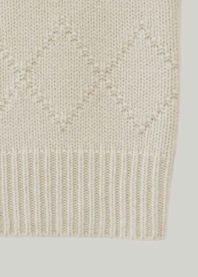 ELBORN | Nina Sparkling Knit Top (Cream)