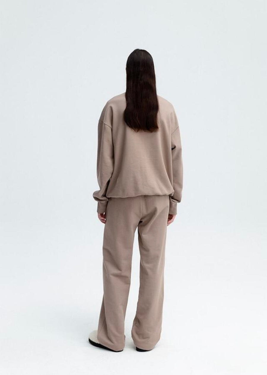 LEHA | Club Straight  Leg Sweatpants (Taupe)