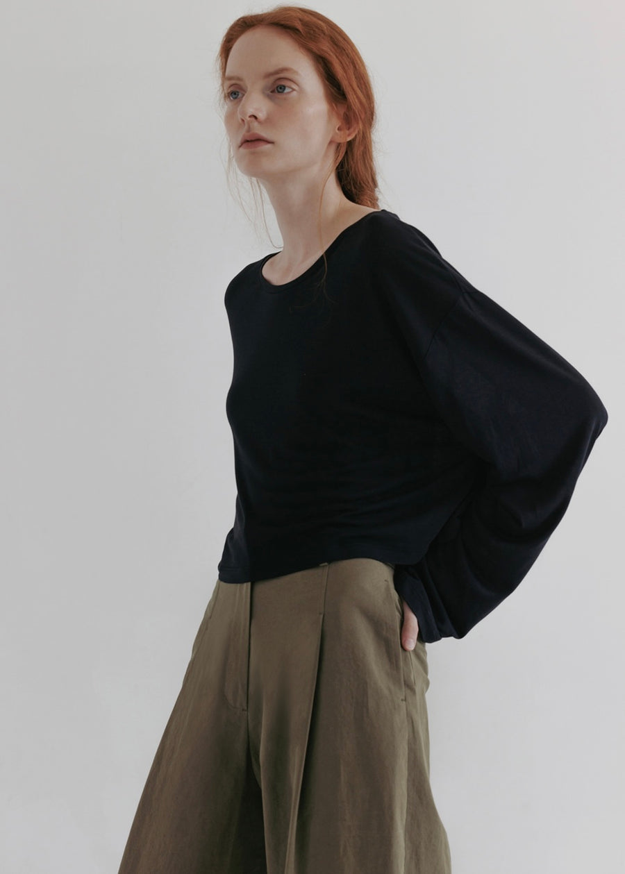 MOIA | Wide Cl Pants (Khaki)