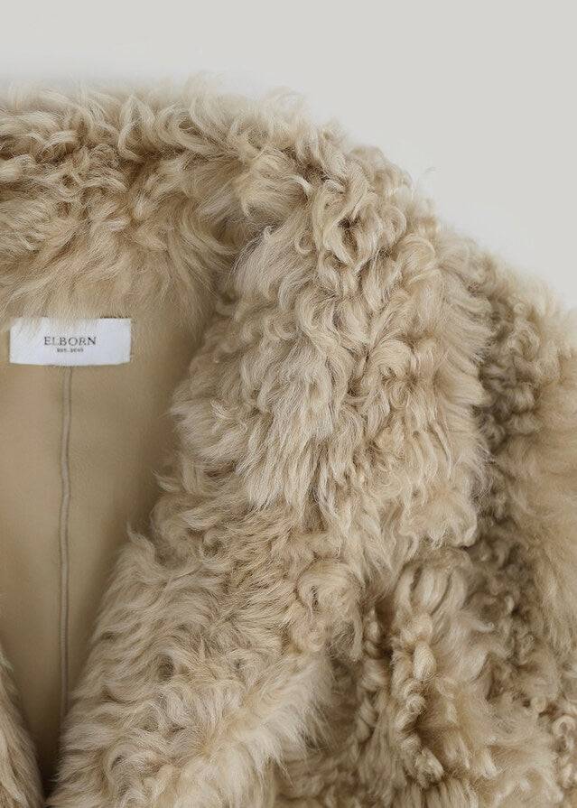 ELBORN | Derby Toscana Fur Jacket (Beige)