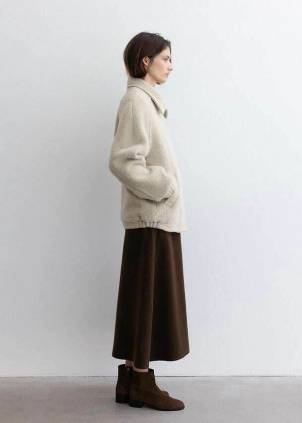 MOIA | Alpaca coat (Oat)