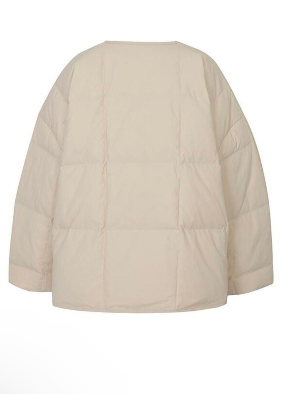 LEHA | Primrose Padding Adding Jacket (Cream, Charcoal)