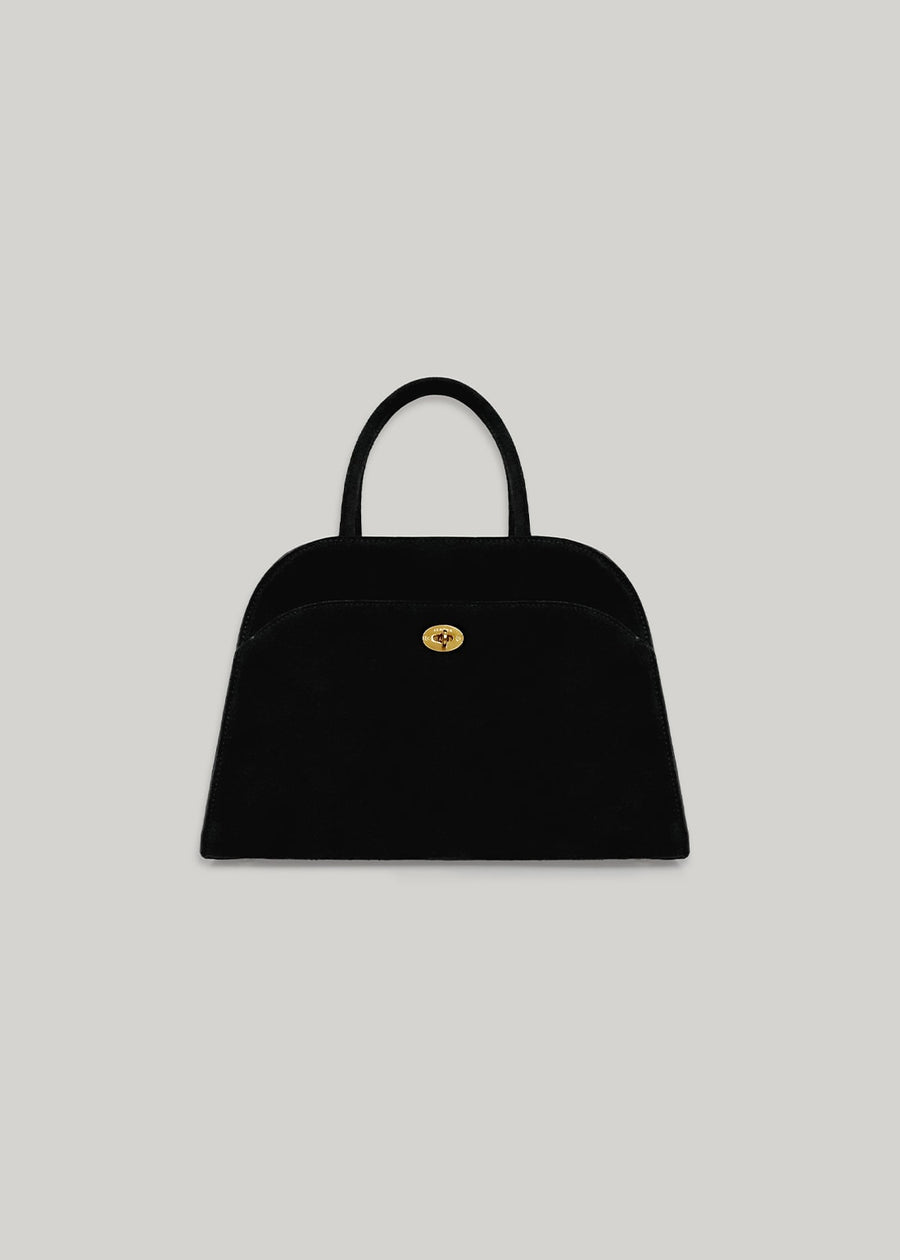 ELBORN | Momet Suede Mini Bag (Black Suede) Expected ship to 1/10/2025