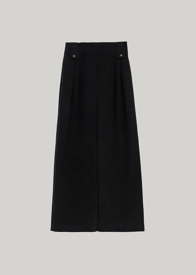 ELBORN | Manhattan Twill Cotton Trouser (Black)