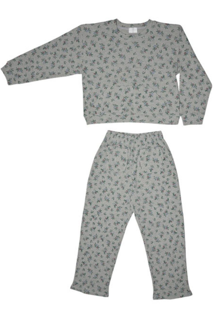 1ST- SAAI | Waffle Flower Homewear (Grey)