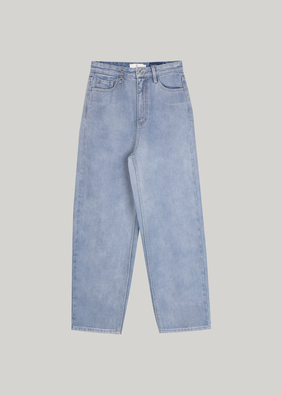 ELBORN | Fatima Ball Denim Pants (Light Blue)