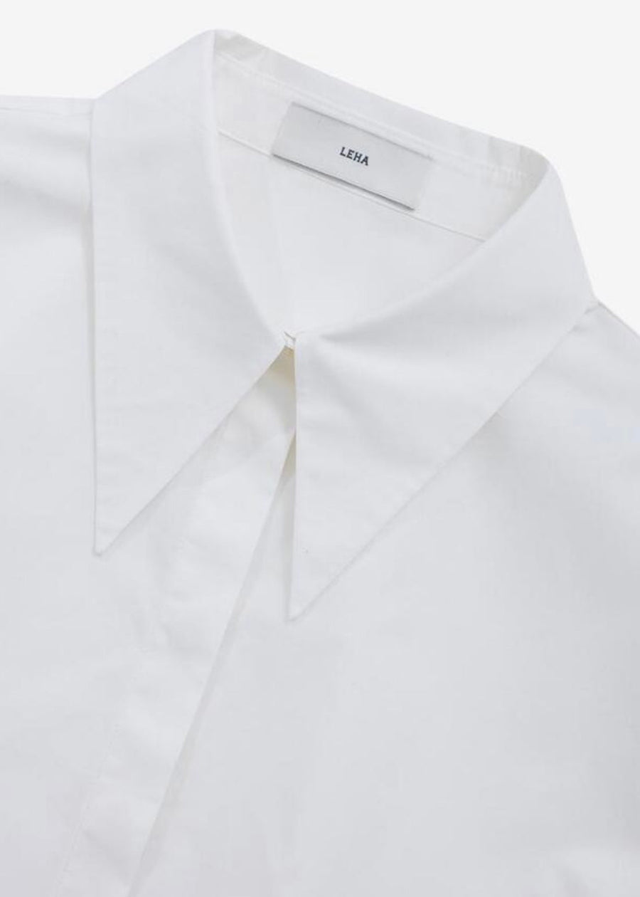 LEHA | Siera Cropped Shirt (White)