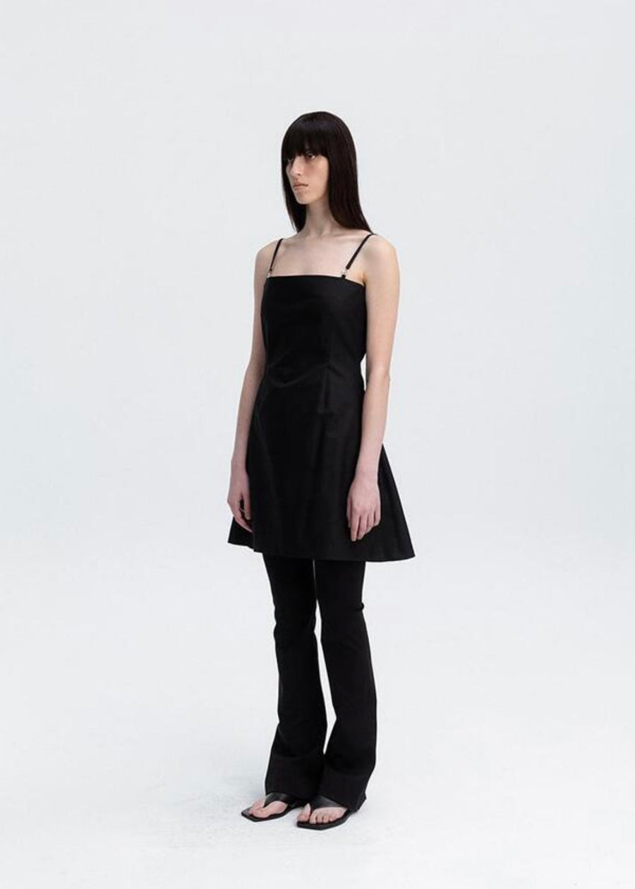 LEHA Kaliope Fine Strap Dress (Black)