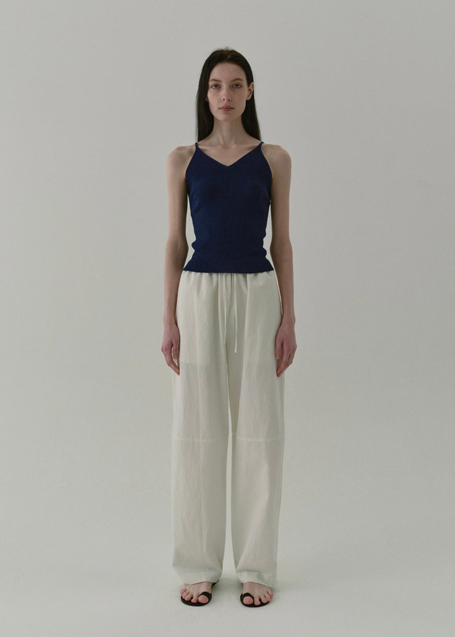 MOIA Drawstring pants (White)