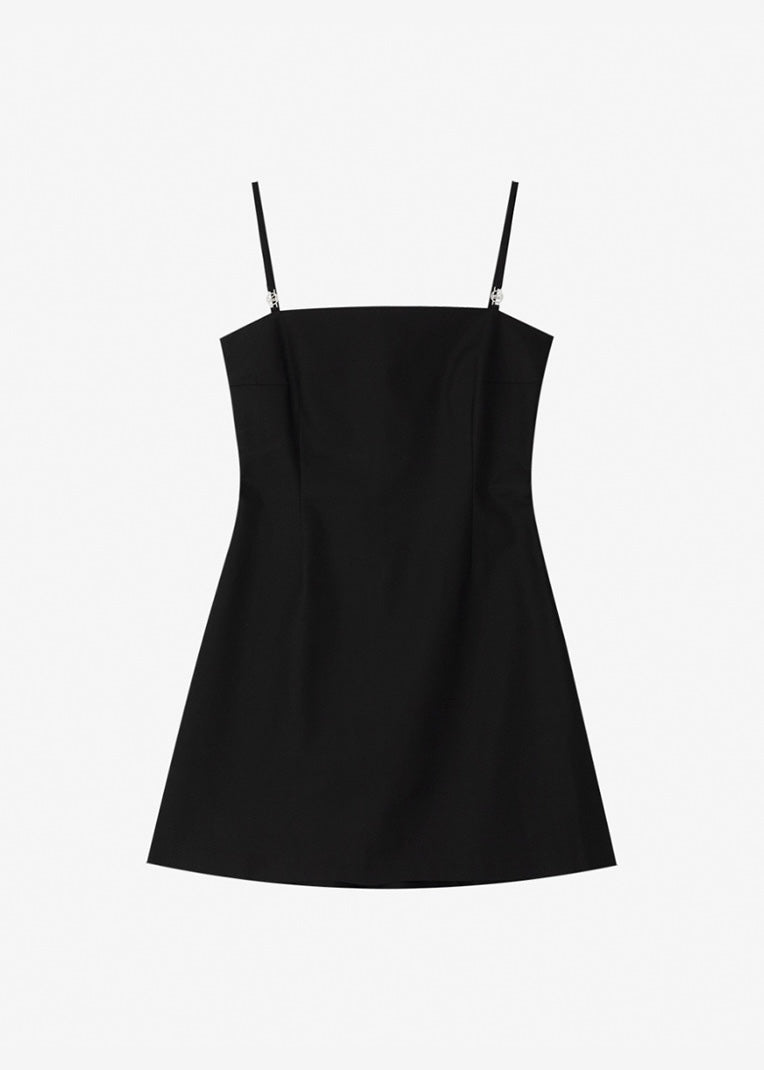 LEHA Kaliope Fine Strap Dress (Black)