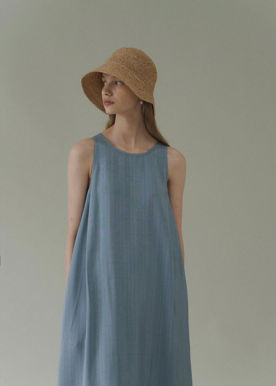 ELBORN | Perna Long Dress (Sea Blue)
