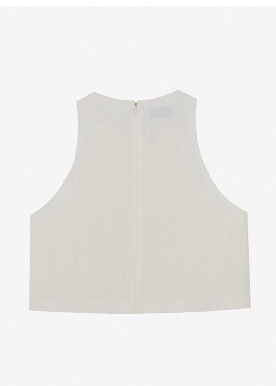 LEHA Milton Linen Blend Top (Ivory)