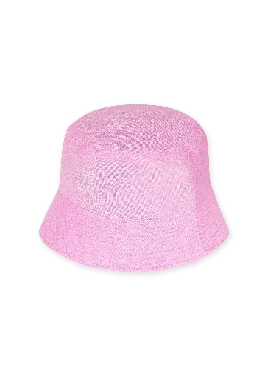 [Uni] Logo Terry Bucket Hat (Pink)