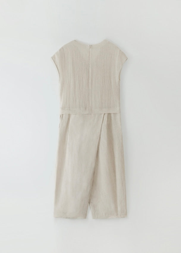 Moia wrap jumpsuit (natural)