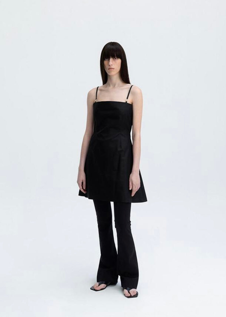 LEHA Kaliope Fine Strap Dress (Black)