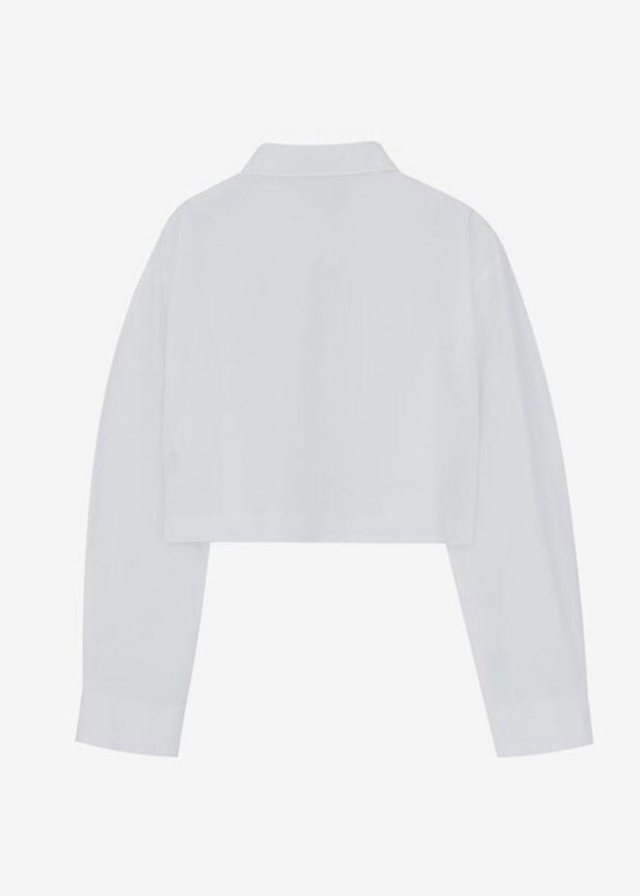 LEHA | Siera Cropped Shirt (White)