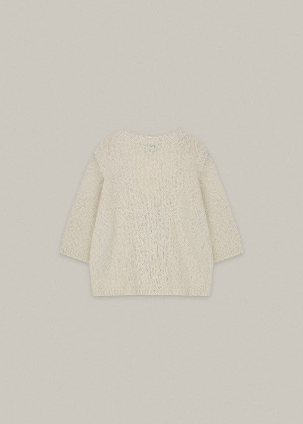 Half cardigan (ivory)