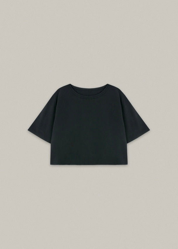 Crop T-shirt (Black)