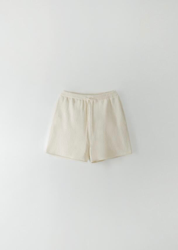 Moia Knit shorts (ivory)