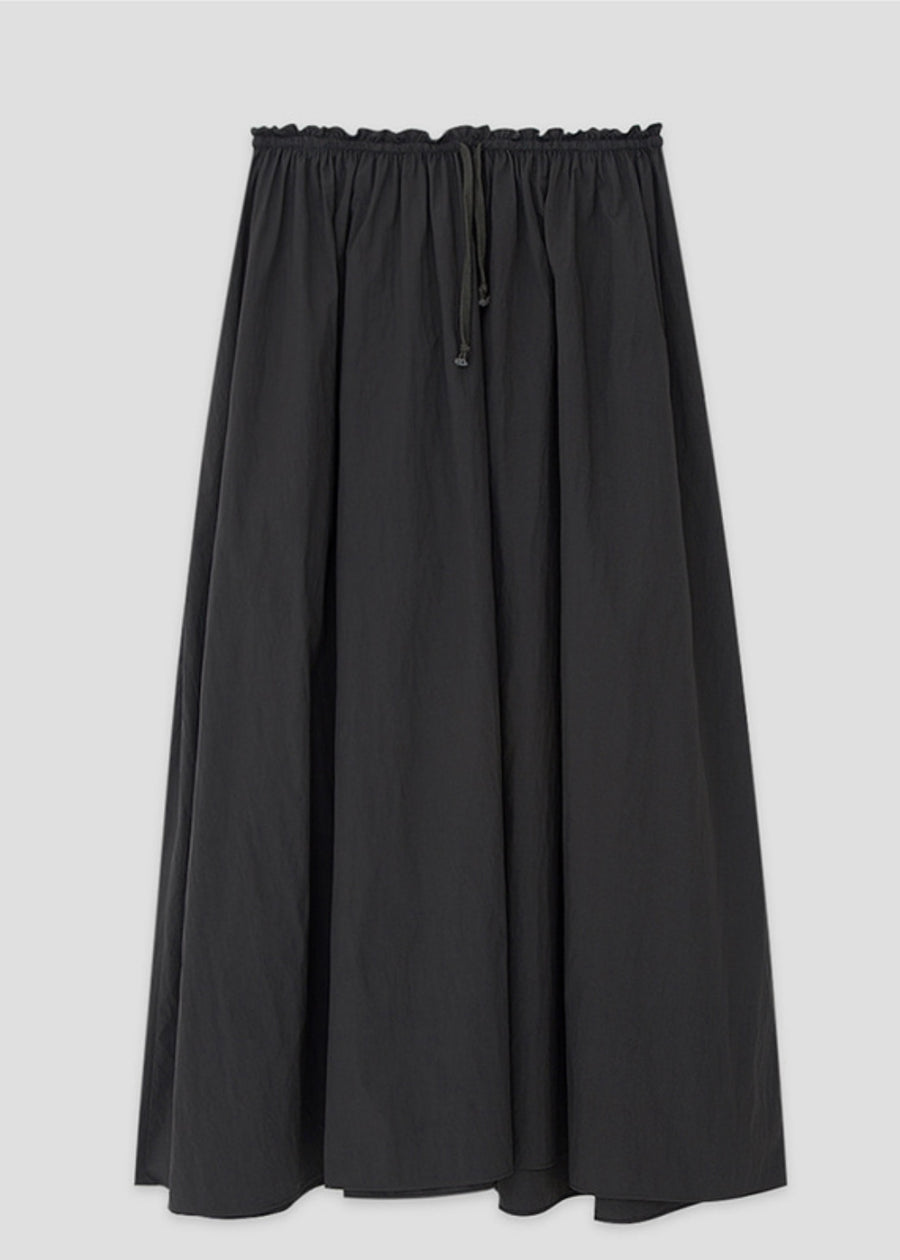 Emma nylon skirt (Anthracite)