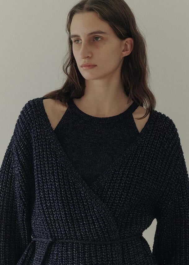 Moia Bamboo cardigan (navy)