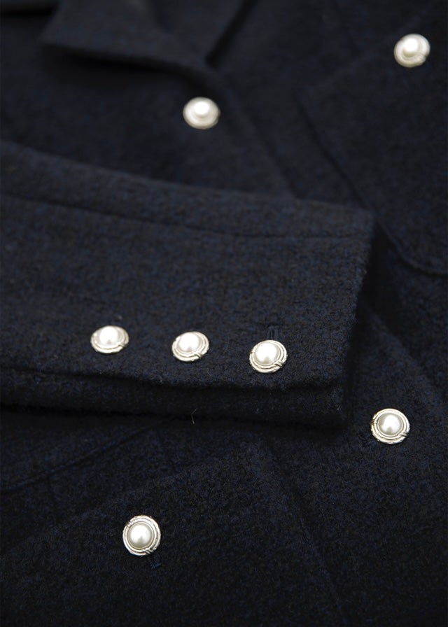 Numero 121: Laurent Tweed Jacket (Navy)