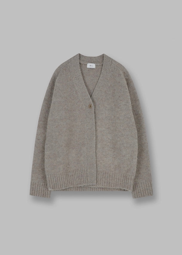 Alfonso cardigan (steel khaki)