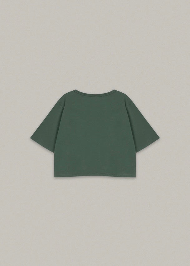 Crop T-shirt (Green)