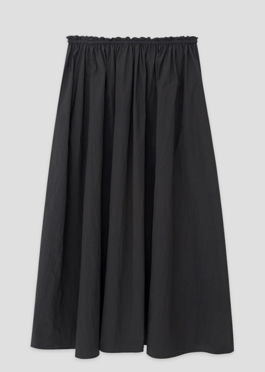 Emma nylon skirt (Anthracite)