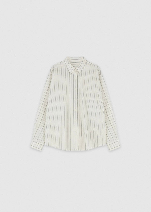 Stripe shirt (brown stripe)