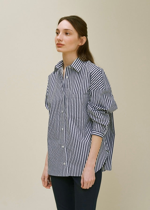 Été Stripe shirt (Navy)