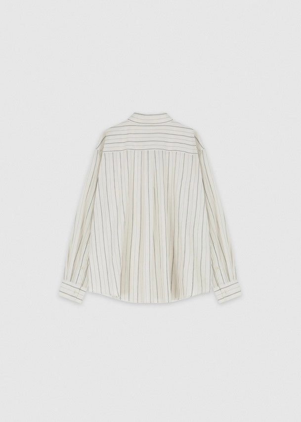 Stripe shirt (brown stripe)