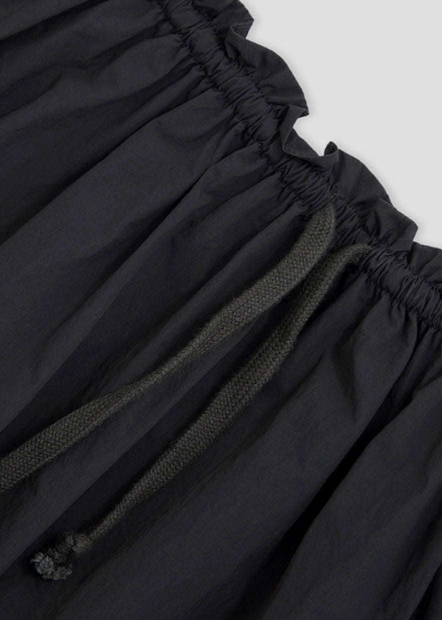 Emma nylon skirt (Anthracite)