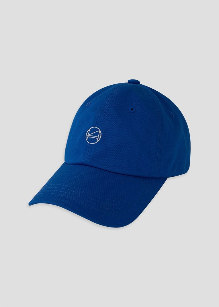 Baseball cap with embroidered logo (Blue)