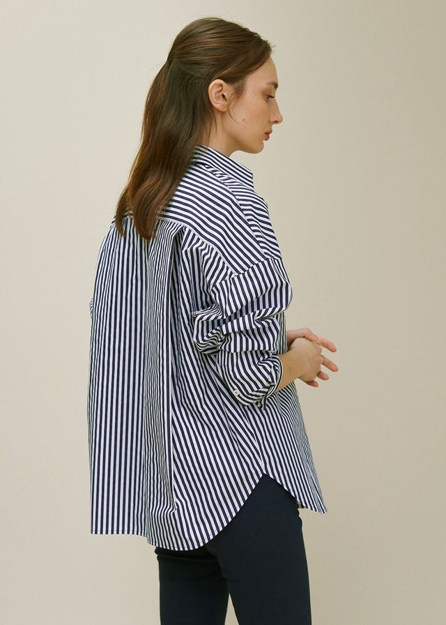 Été Stripe shirt (Navy)