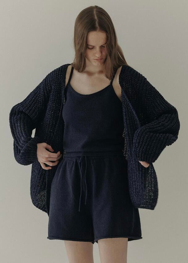 Moia Bamboo cardigan (navy)