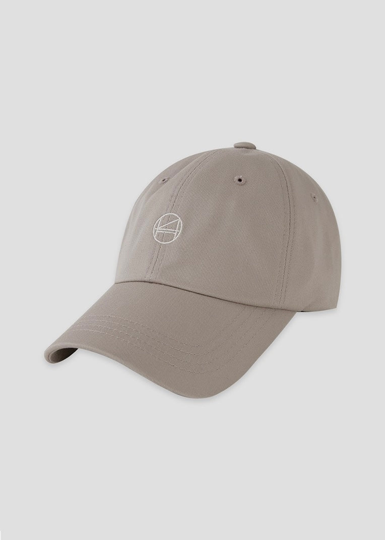 Baseball cap with embroidered logo(Beige)