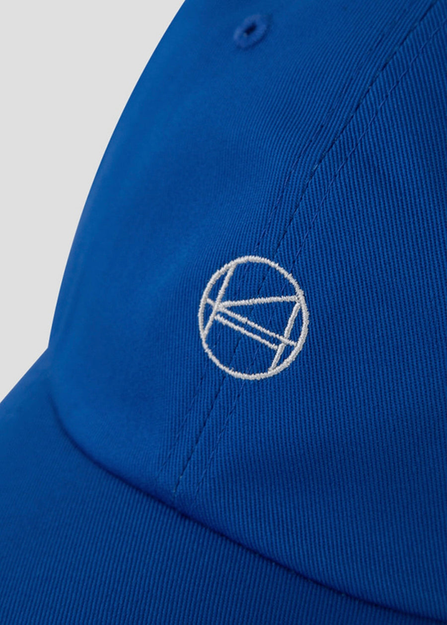 Baseball cap with embroidered logo (Blue)