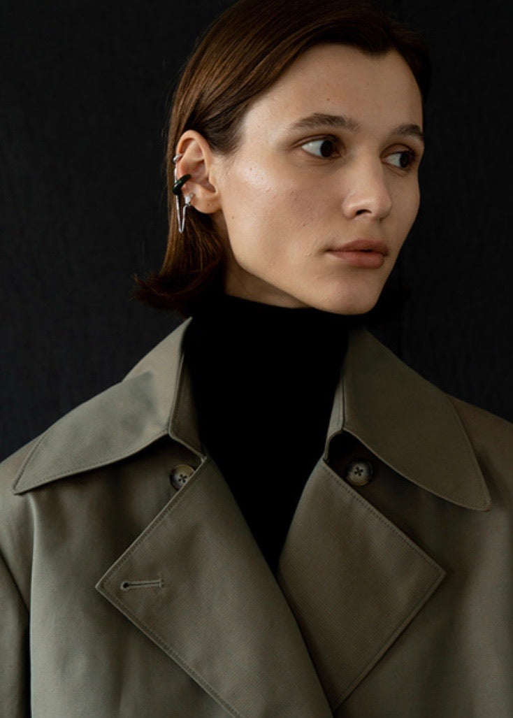 Jane Belted Cotton-gabardine Jacket | LEHA