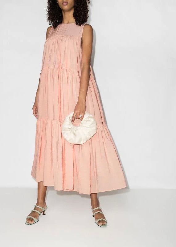 SHIRRING TIERED DRESS | MISSING YOU ALREADY