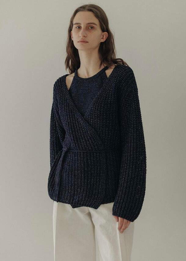 Moia Bamboo cardigan (navy)