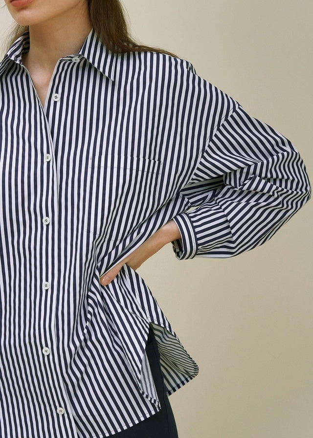 Été Stripe shirt (Navy)