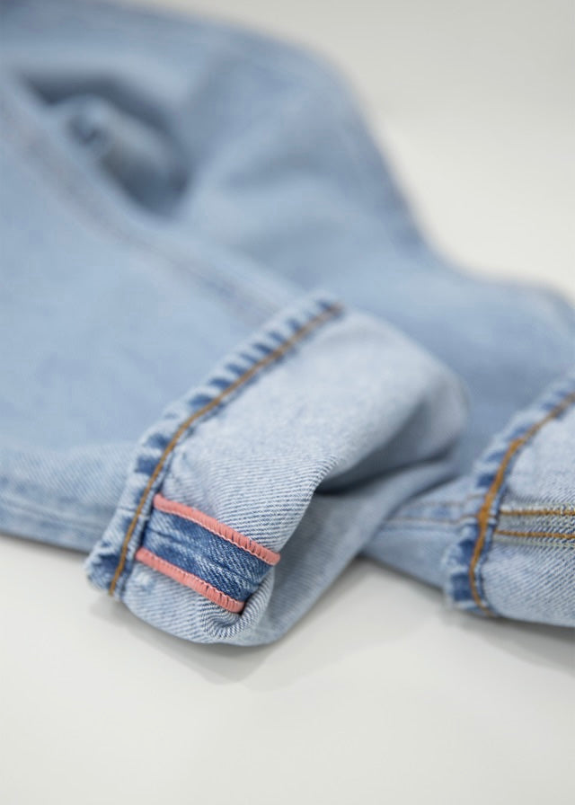 [Re stock] Classic Denim Pants (Light Blue)