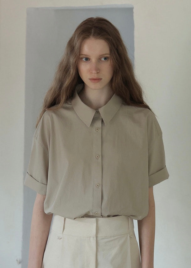 Half Box Shirt (Sage Green)