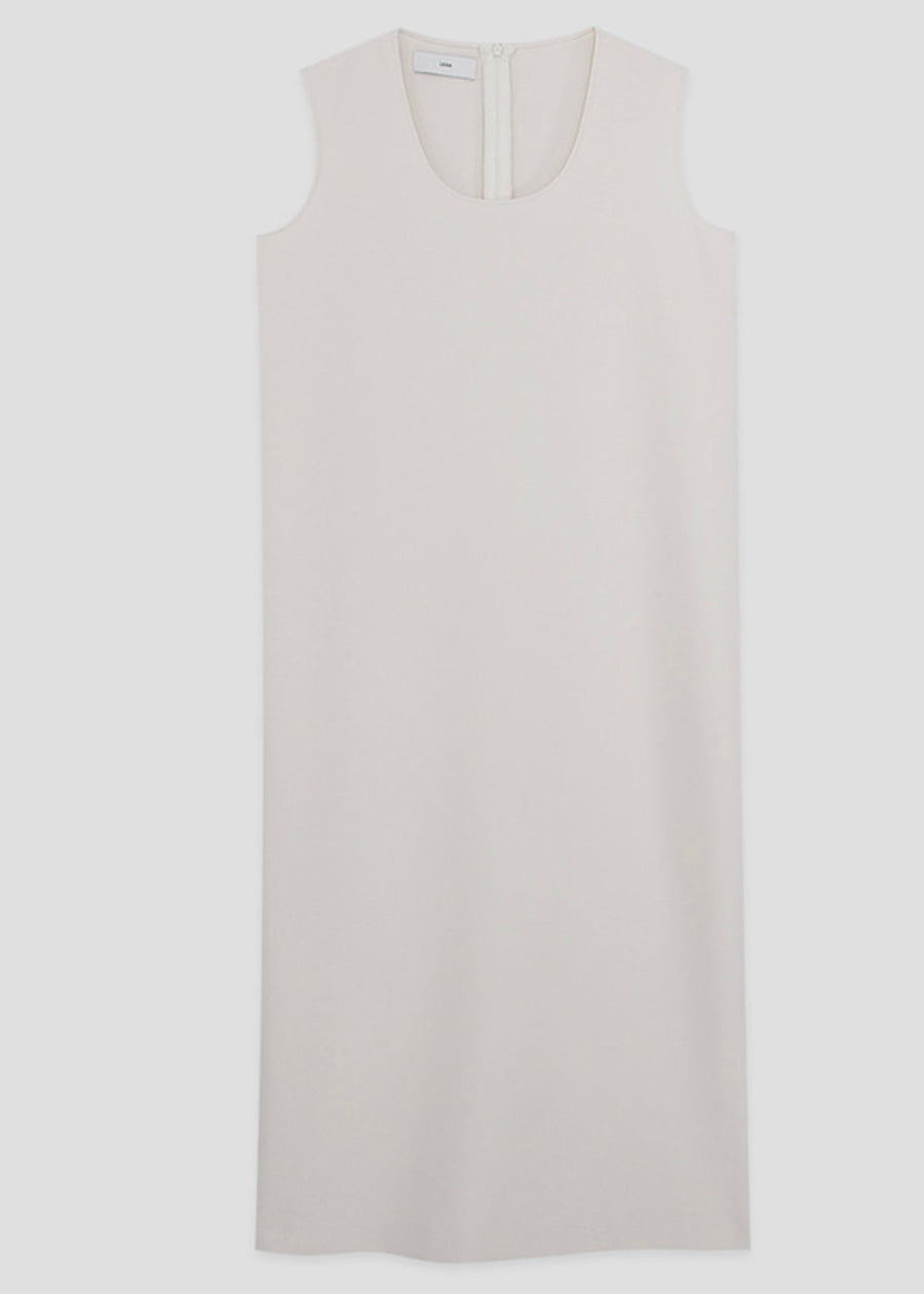 [Re-stock] Helvet crepe dress (Cream)