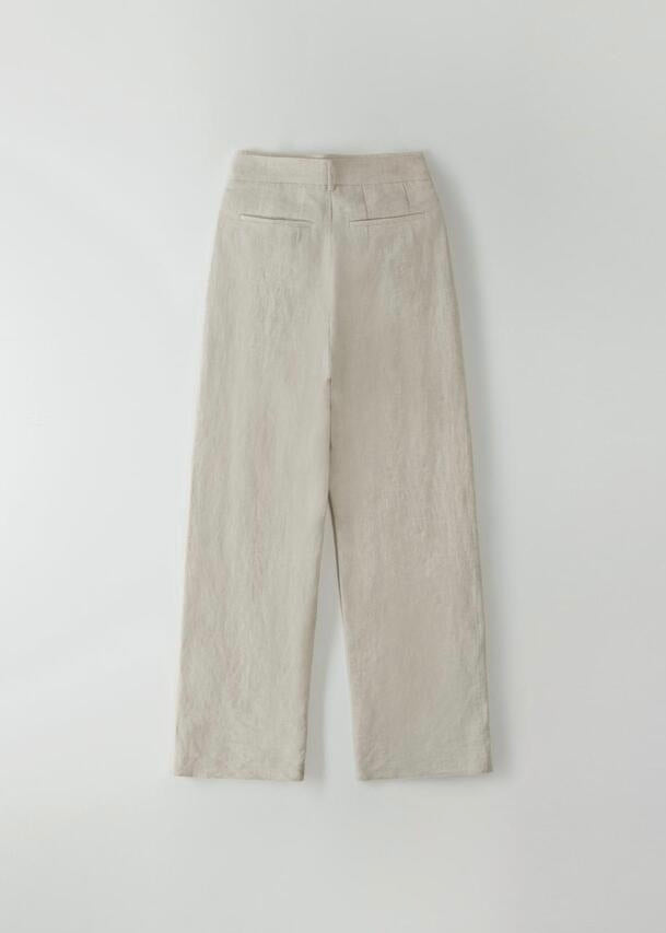 Moia double waist trouser (natural)