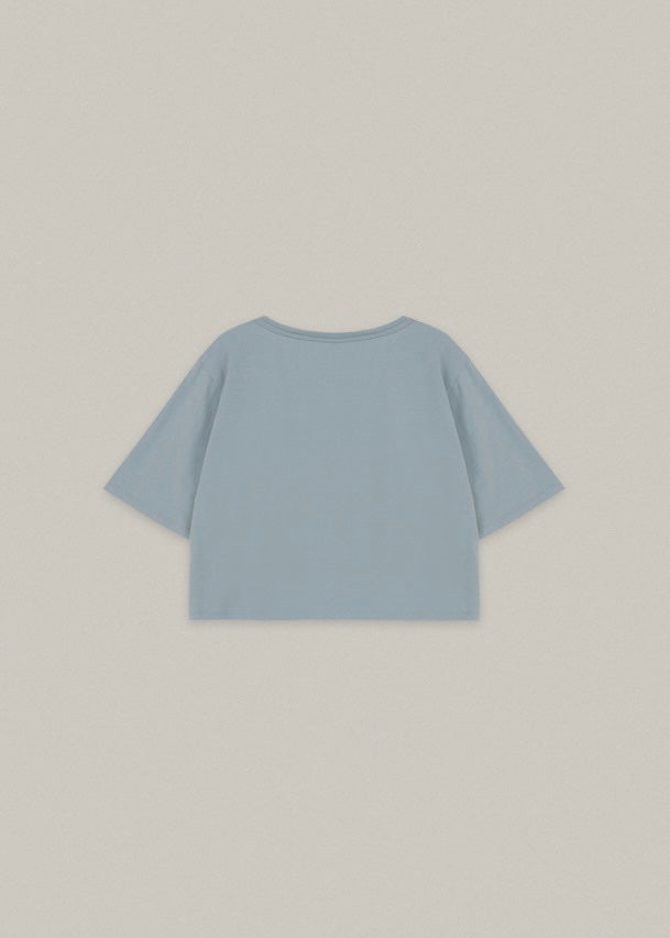 Crop T-shirt (Baby blue)