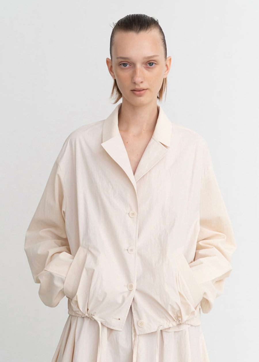 Emma nylon jacket (Cream)