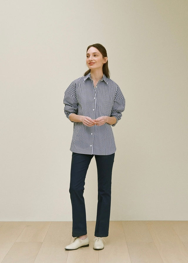 Été Stripe shirt (Navy)