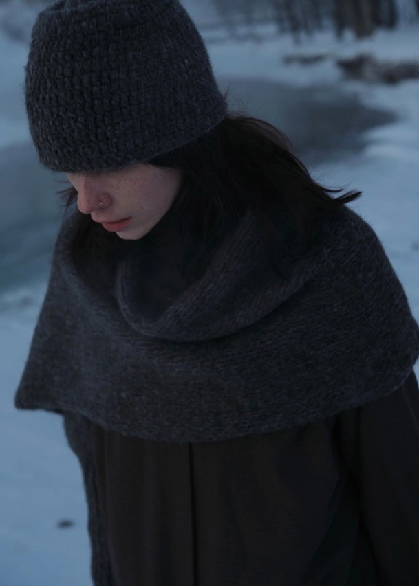 1st [MOIA] Warmer muffler -gray